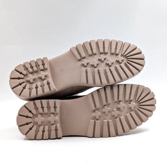 Vaneli Women Zetta Natta Ivory Leather Chelsea Platfrom Ankle Boots size 10 - Picture 8 of 11